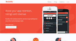 Desktop Screenshot of getboostify.com